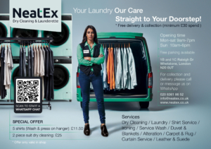 NeatEx Dry Cleaning Flyer 2024